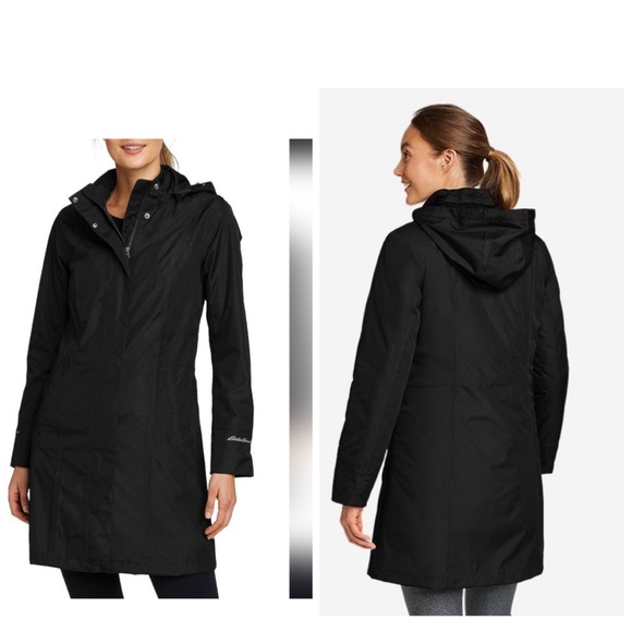 Eddie Bauer Jackets & Blazers - Eddie Bauer Weather Edge Women's Girl on the Go Trench Coat Like New XL